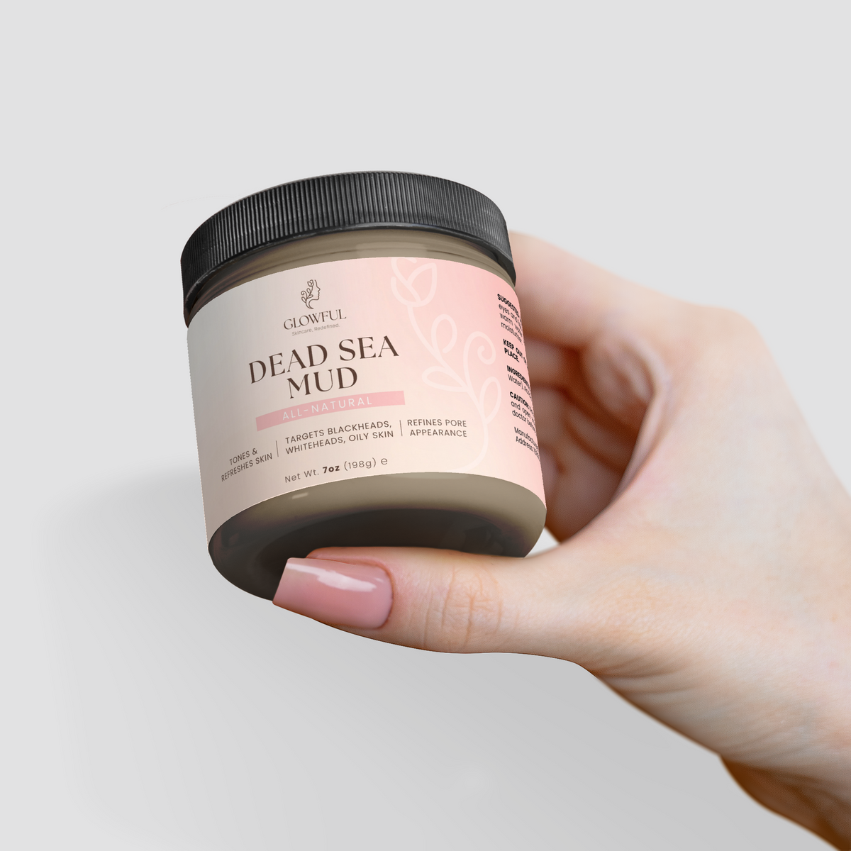 Glowful Dead Sea Mud