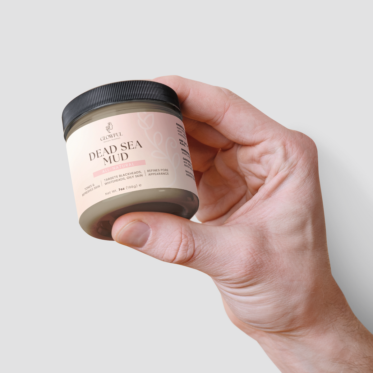 Glowful Dead Sea Mud